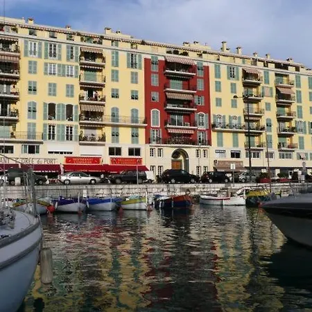 Lägenhet Port De Nice-charmant Bucolique ! Vue Port Nice